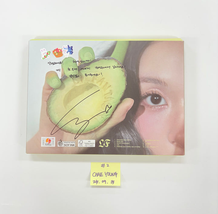 IVE "IVE SECRET", WENDY "Cerulean Verge", CHAEYOUNG "LIL FANTASY" - Hand Autographed(Signed) Promo Album [25.9.15]