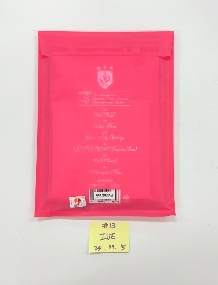 IVE "IVE SECRET", WENDY "Cerulean Verge", CHAEYOUNG "LIL FANTASY" - Hand Autographed(Signed) Promo Album [25.9.15]
