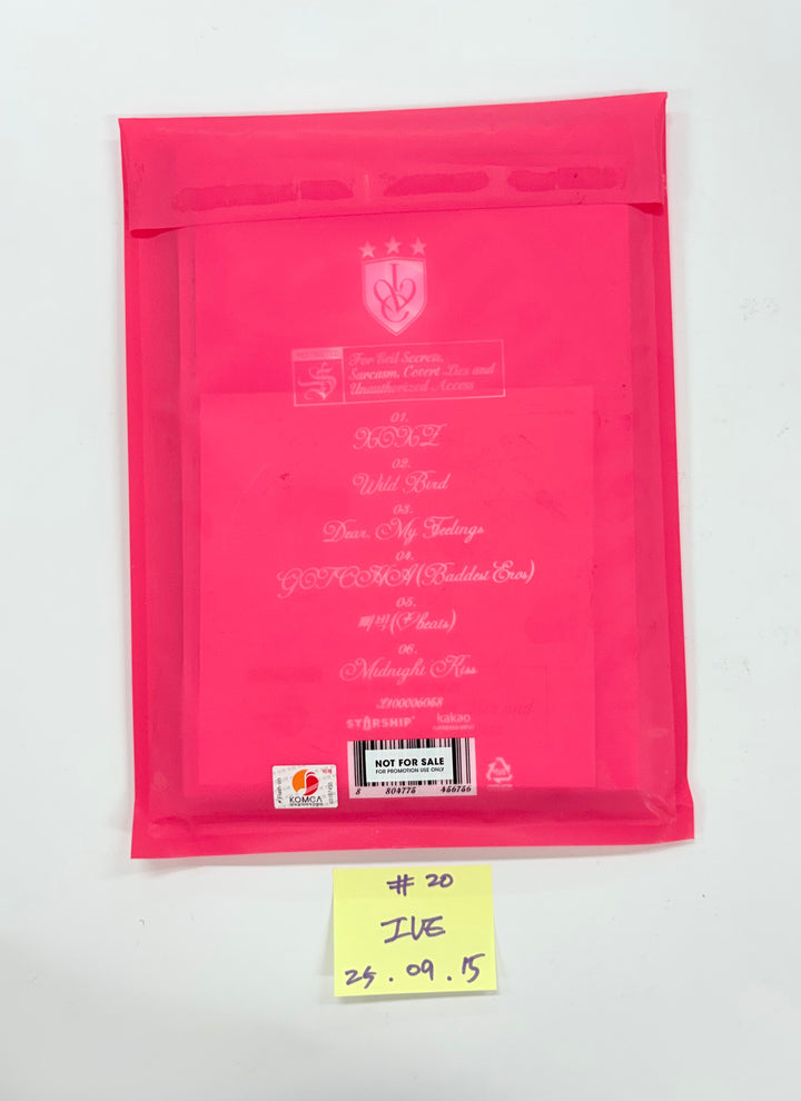 IVE "IVE SECRET", WENDY "Cerulean Verge", CHAEYOUNG "LIL FANTASY" - Hand Autographed(Signed) Promo Album [25.9.15]