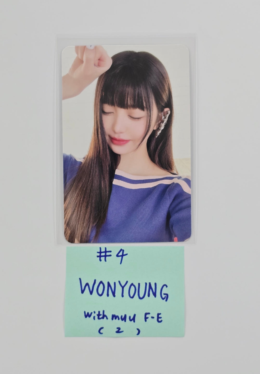 IVE "IVE SECRET" - Withmuu Fansign Event Photocard [25.9.15]