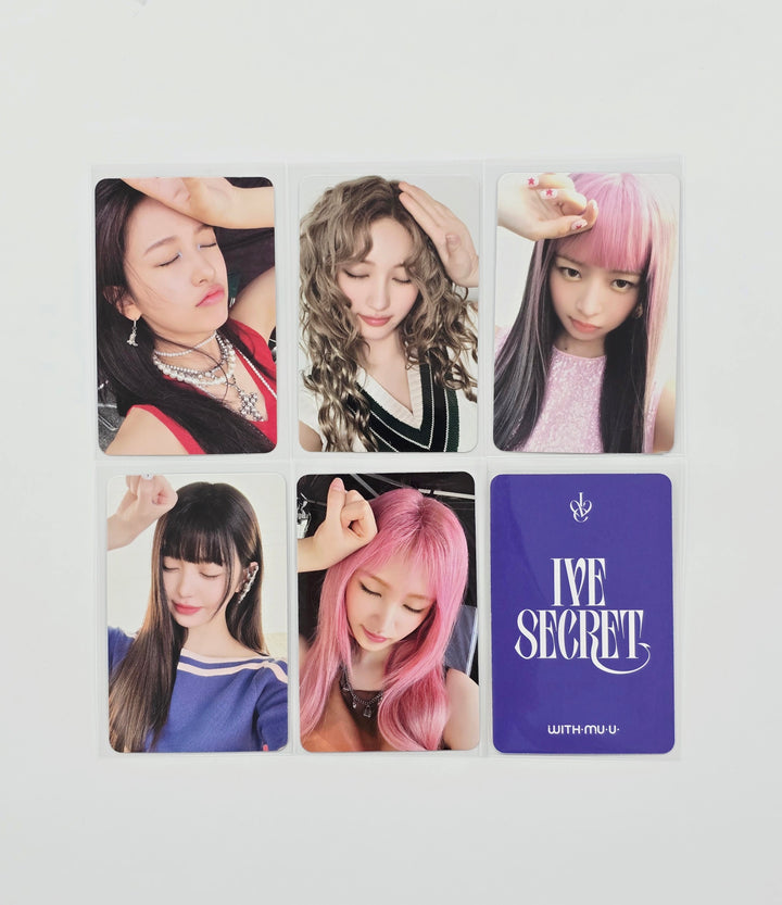 IVE "IVE SECRET" - Withmuu Fansign Event Photocard [25.9.15]