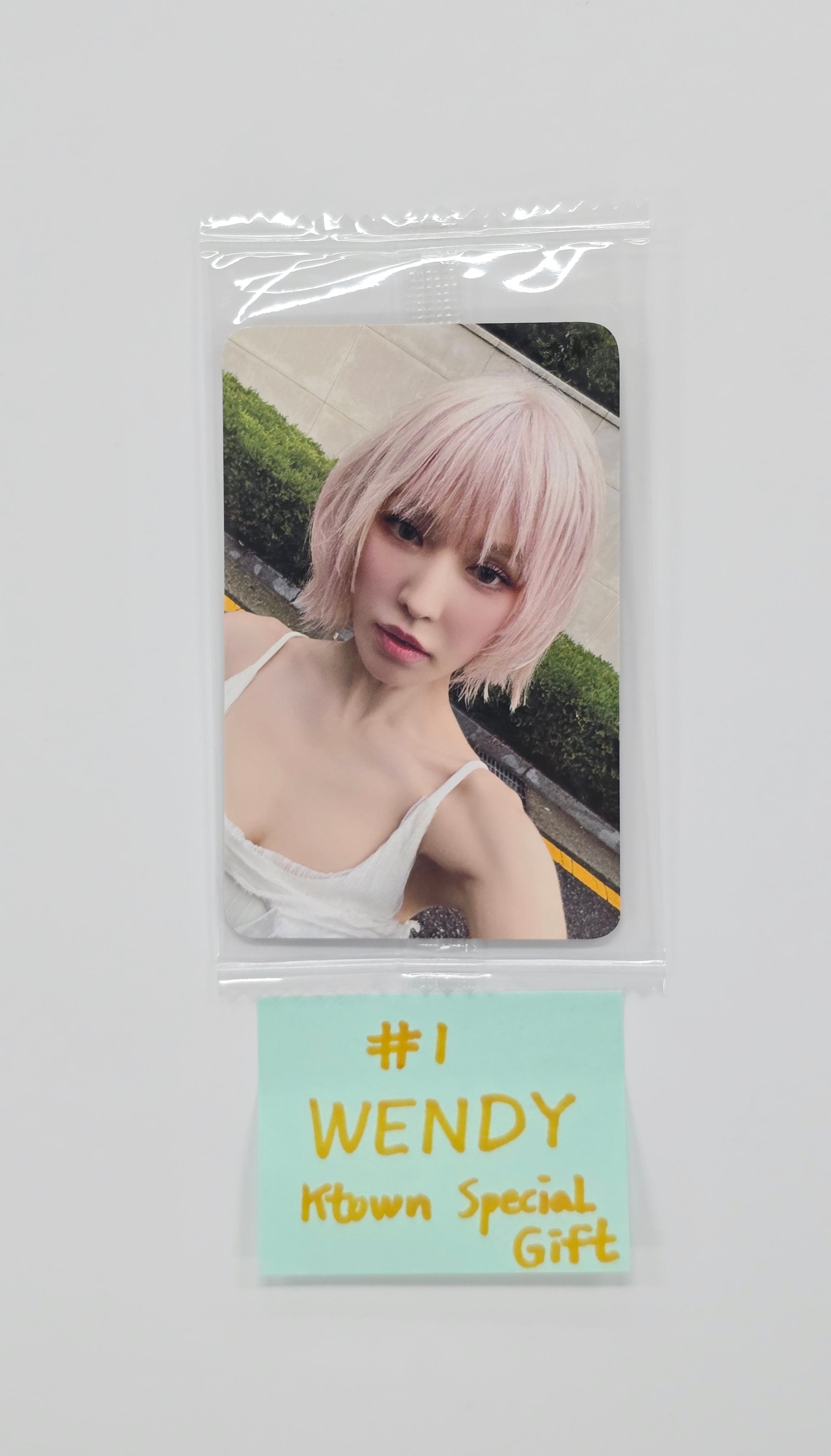 Redvelvet ウェンディ Wendy トレカ SAPPY 超貴重 】RED VELVET SAPPY 初回限定盤 CD+DVD ウェンディ