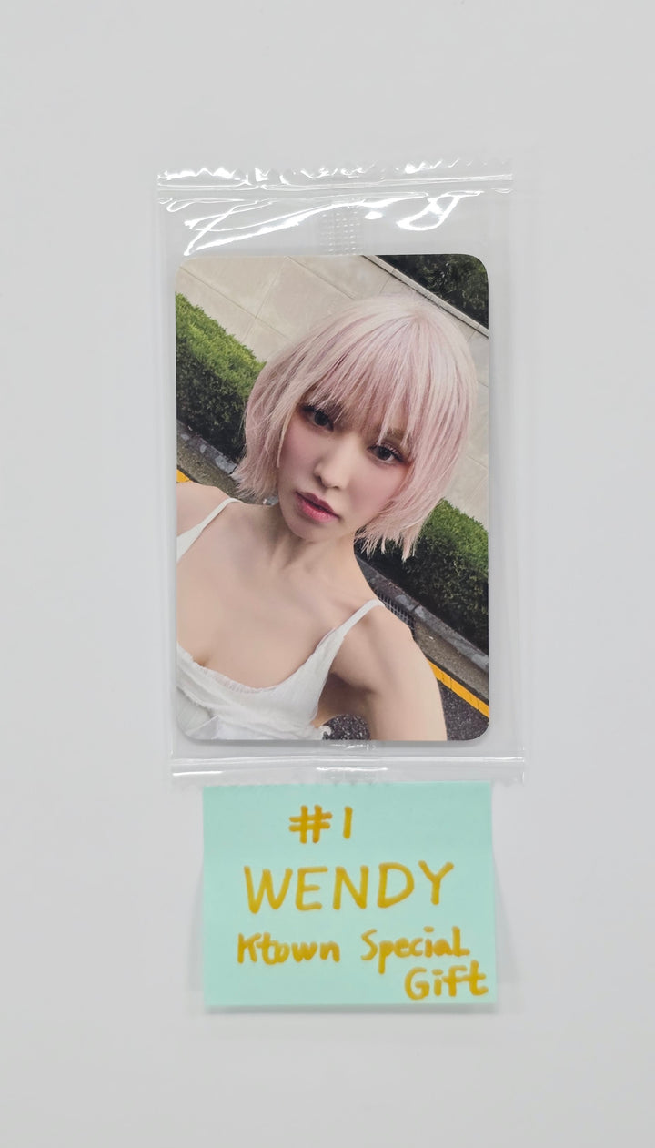 Wendy (Of Red Velvet) "Cerulean Verge" - Ktown4U Special Gift Photocard [25.9.15]