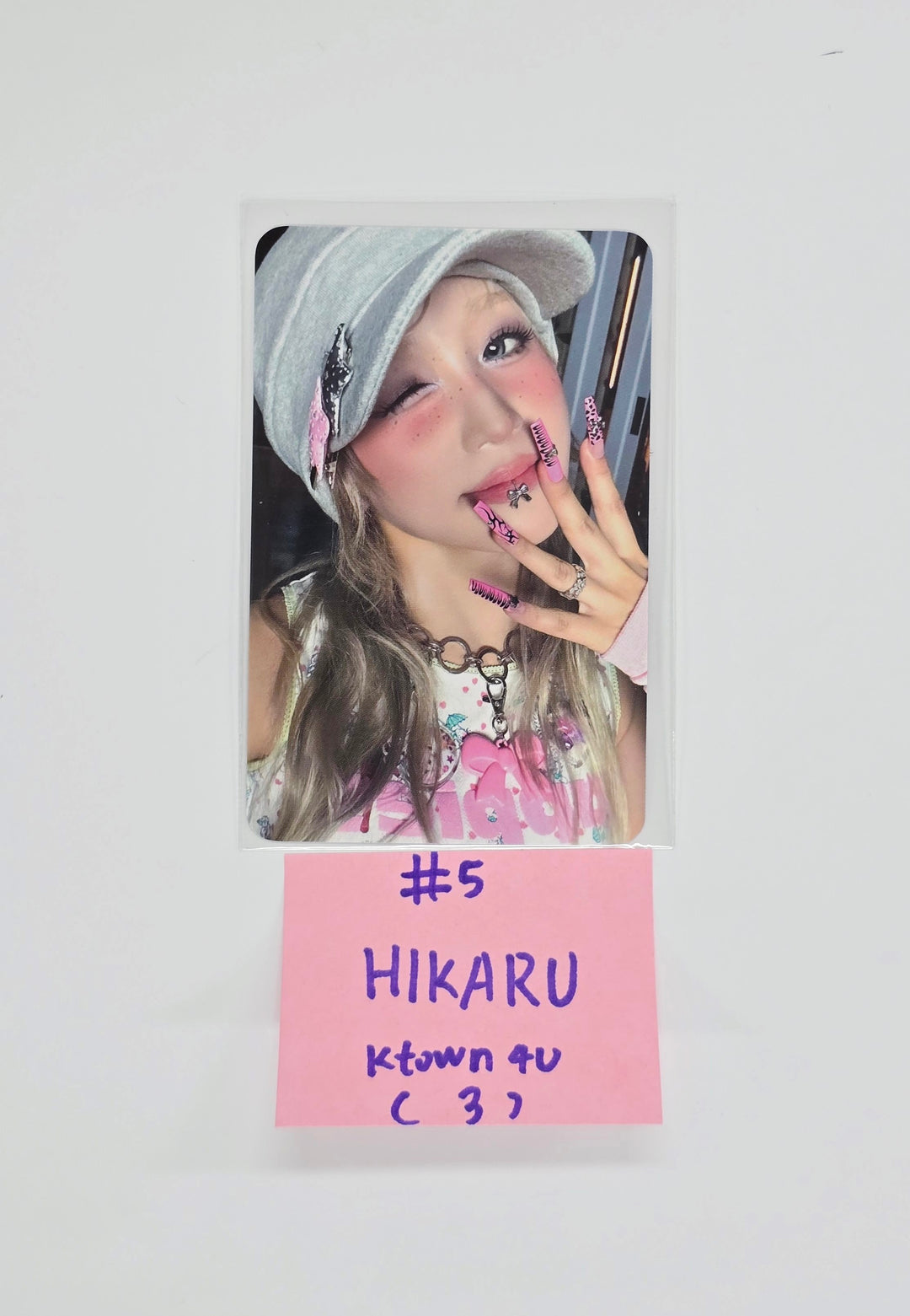 Kep1er - "BUBBLE GUM" - Ktown4U Grape-Flavored Bubble Gum Event Photocard [25.9.16]