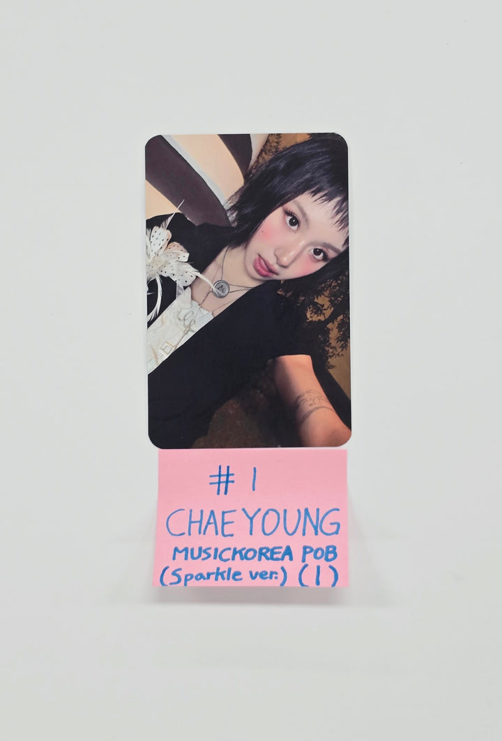CHAEYOUNG (of Twice) "LIL FANTASY"- Music Korea Pre-Order Benefit Photocard (Sparkle ver.) [25.9.16]