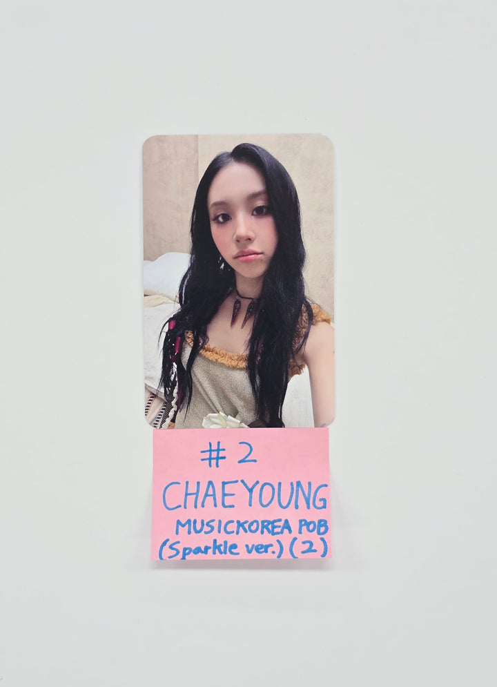 CHAEYOUNG (of Twice) "LIL FANTASY"- Music Korea Pre-Order Benefit Photocard (Sparkle ver.) [25.9.16]