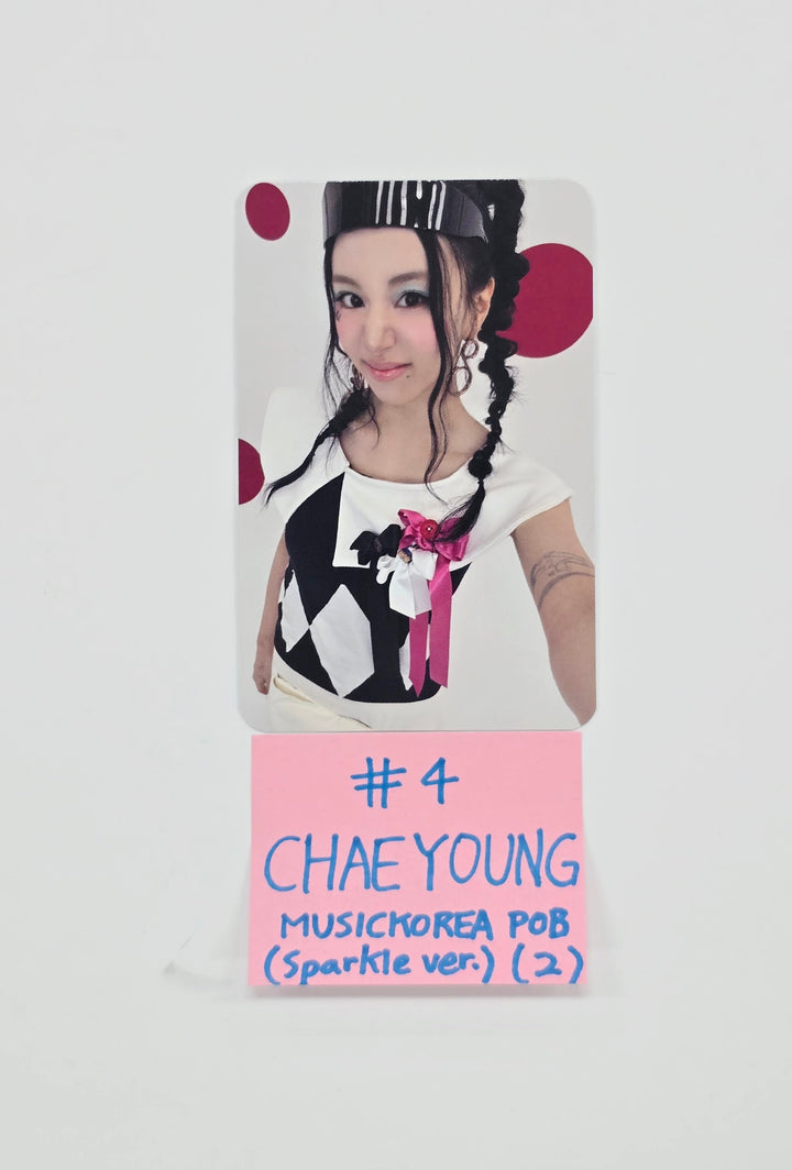 CHAEYOUNG (of Twice) "LIL FANTASY"- Music Korea Pre-Order Benefit Photocard (Sparkle ver.) [25.9.16]