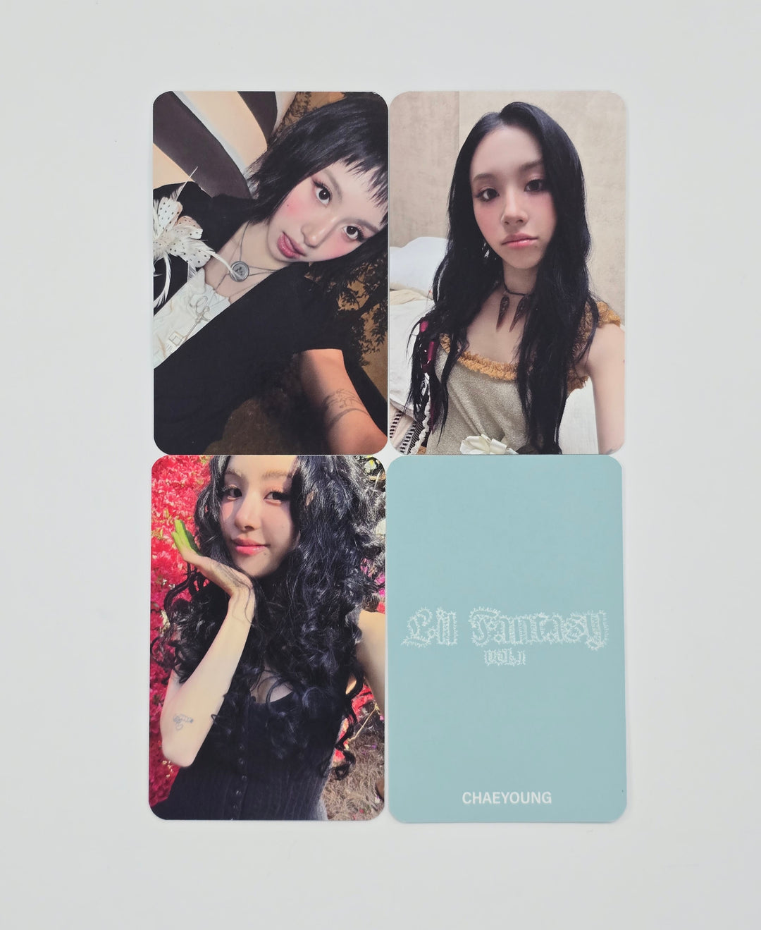CHAEYOUNG (of Twice) "LIL FANTASY"- Music Korea Pre-Order Benefit Photocard (Sparkle ver.) [25.9.16]