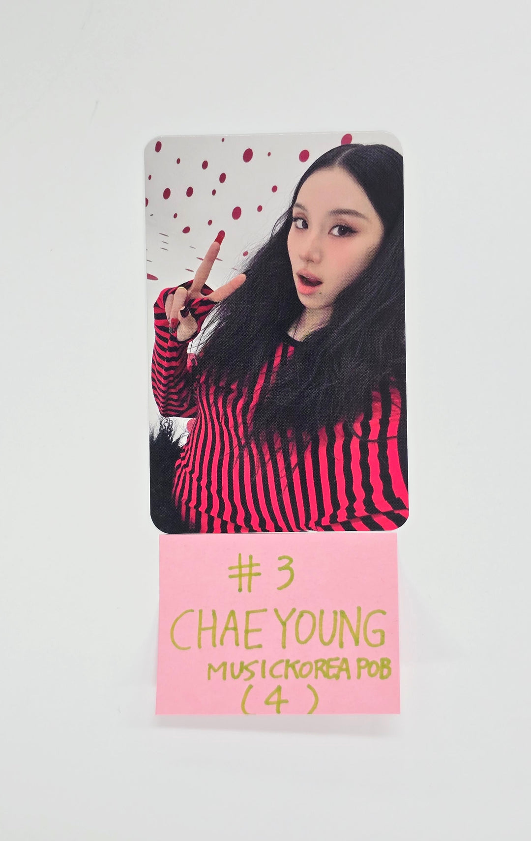 CHAEYOUNG (of Twice) "LIL FANTASY"- Music Korea Pre-Order Benefit Photocard [25.9.16]
