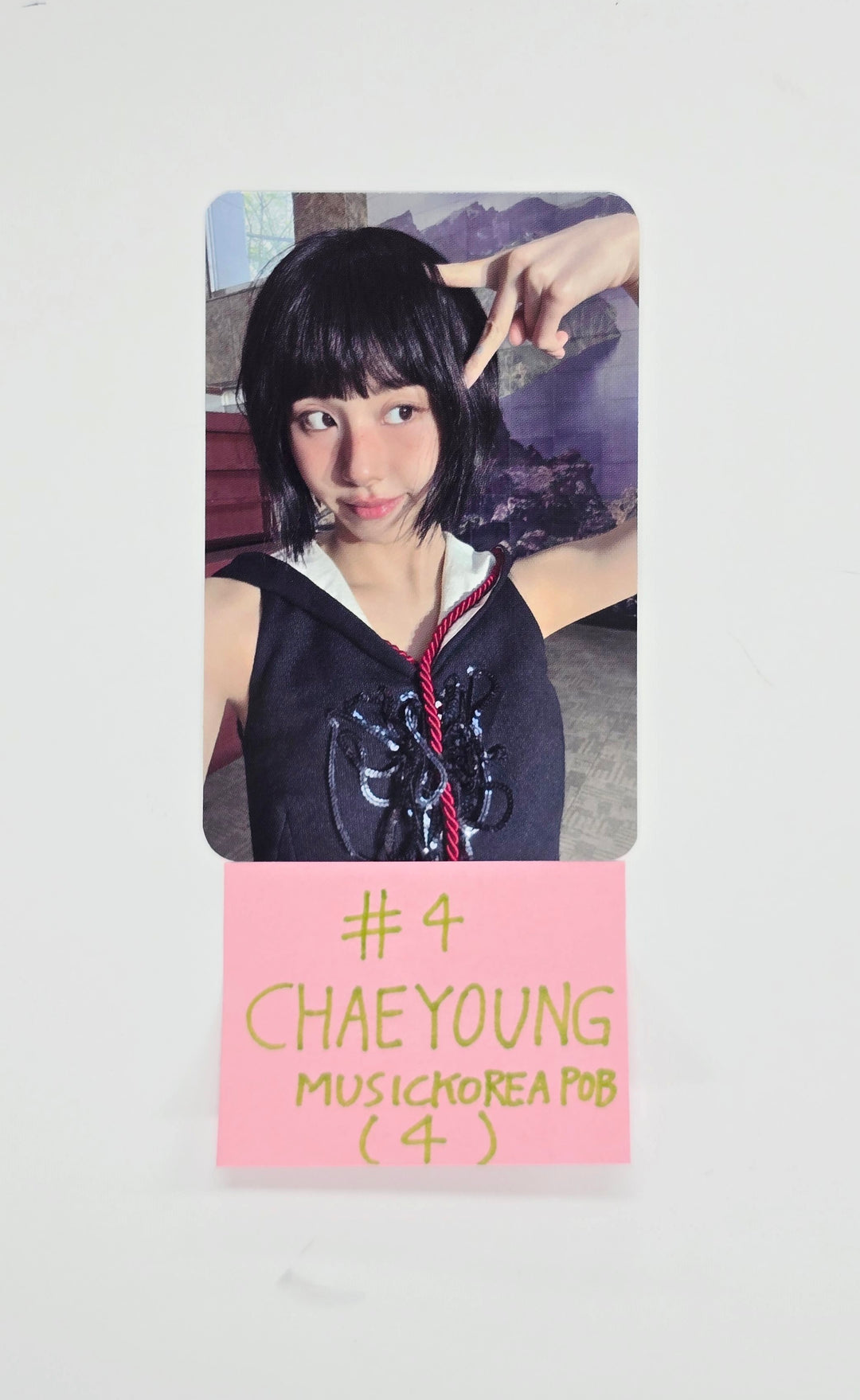 CHAEYOUNG (of Twice) "LIL FANTASY"- Music Korea Pre-Order Benefit Photocard [25.9.16]