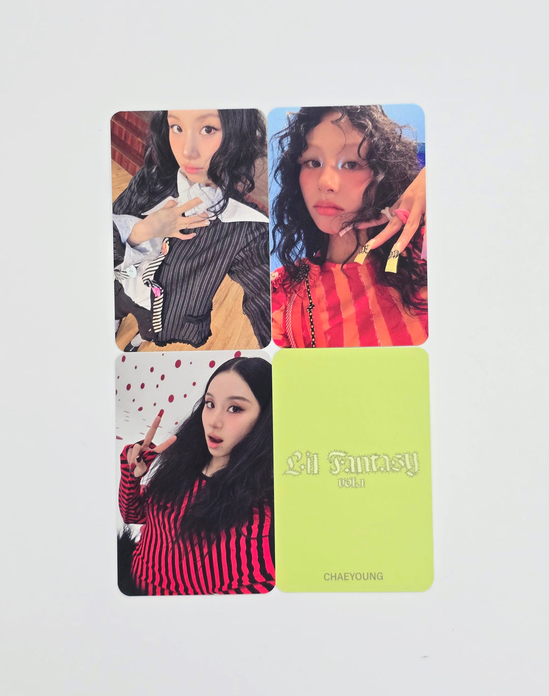 CHAEYOUNG (of Twice) "LIL FANTASY"- Music Korea Pre-Order Benefit Photocard [25.9.16]