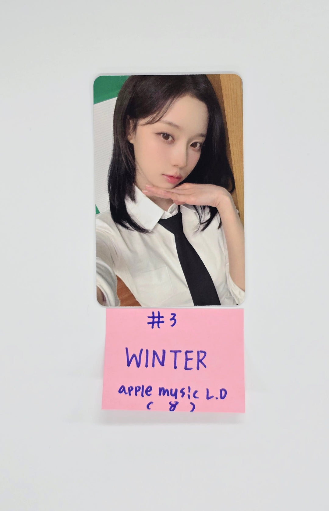 Aespa "Rich Man" - Apple Music Lucky Draw Event Photocard [25.9.16]