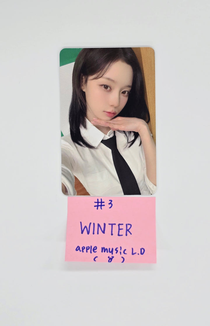 Aespa "Rich Man" - Apple Music Lucky Draw Event Photocard [25.9.16]