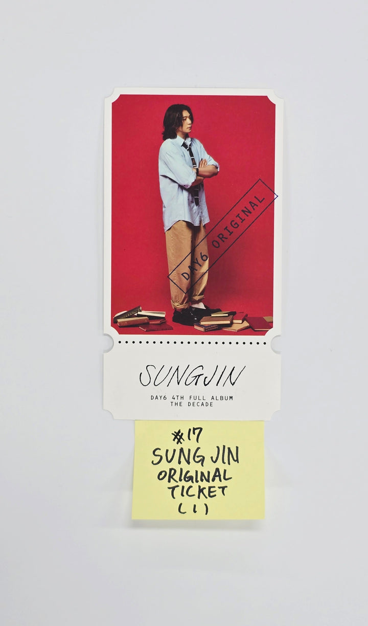 DAY6 "The DECADE" - Official Photocard [25.9.16]
