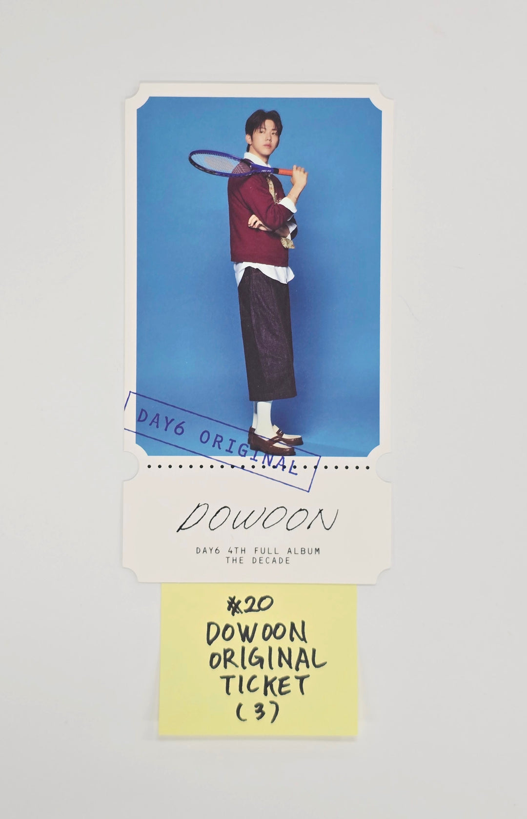 DAY6 "The DECADE" - Official Photocard [25.9.16]