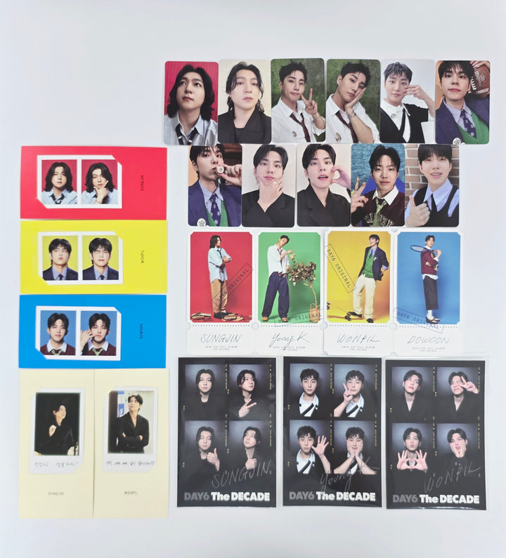DAY6 "The DECADE" - Official Photocard [25.9.16]