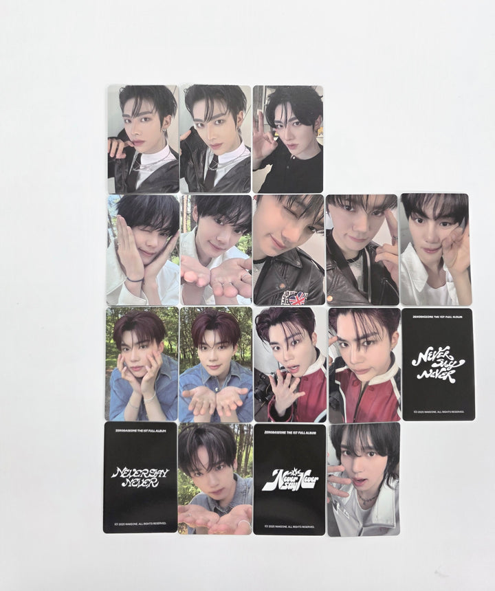 ZEROBASEONE 1st FULL "NEVER SAY NEVER" - Trading Photocard (2) [25.9.16]
