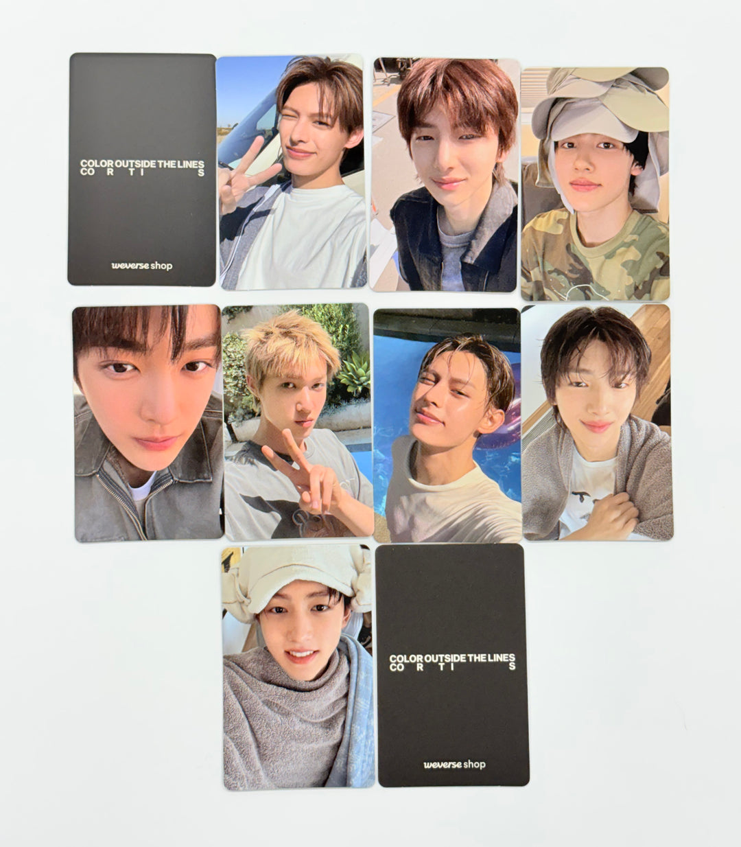 CORTIS 1st EP "Color Outside The Line" - Weverse Shop Release Party Event Photocard [25.9.17]
