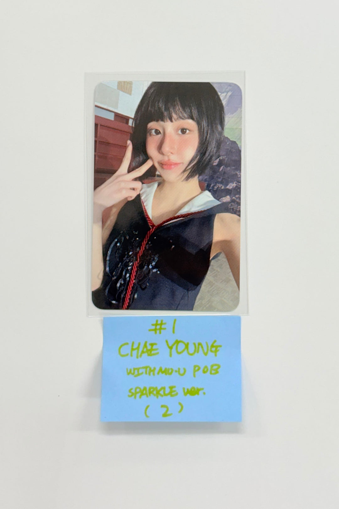 CHAEYOUNG (of Twice) "LIL FANTASY"- Withmuu Pre-Order Benefit Photocard (Sparkle ver.) [25.9.17]