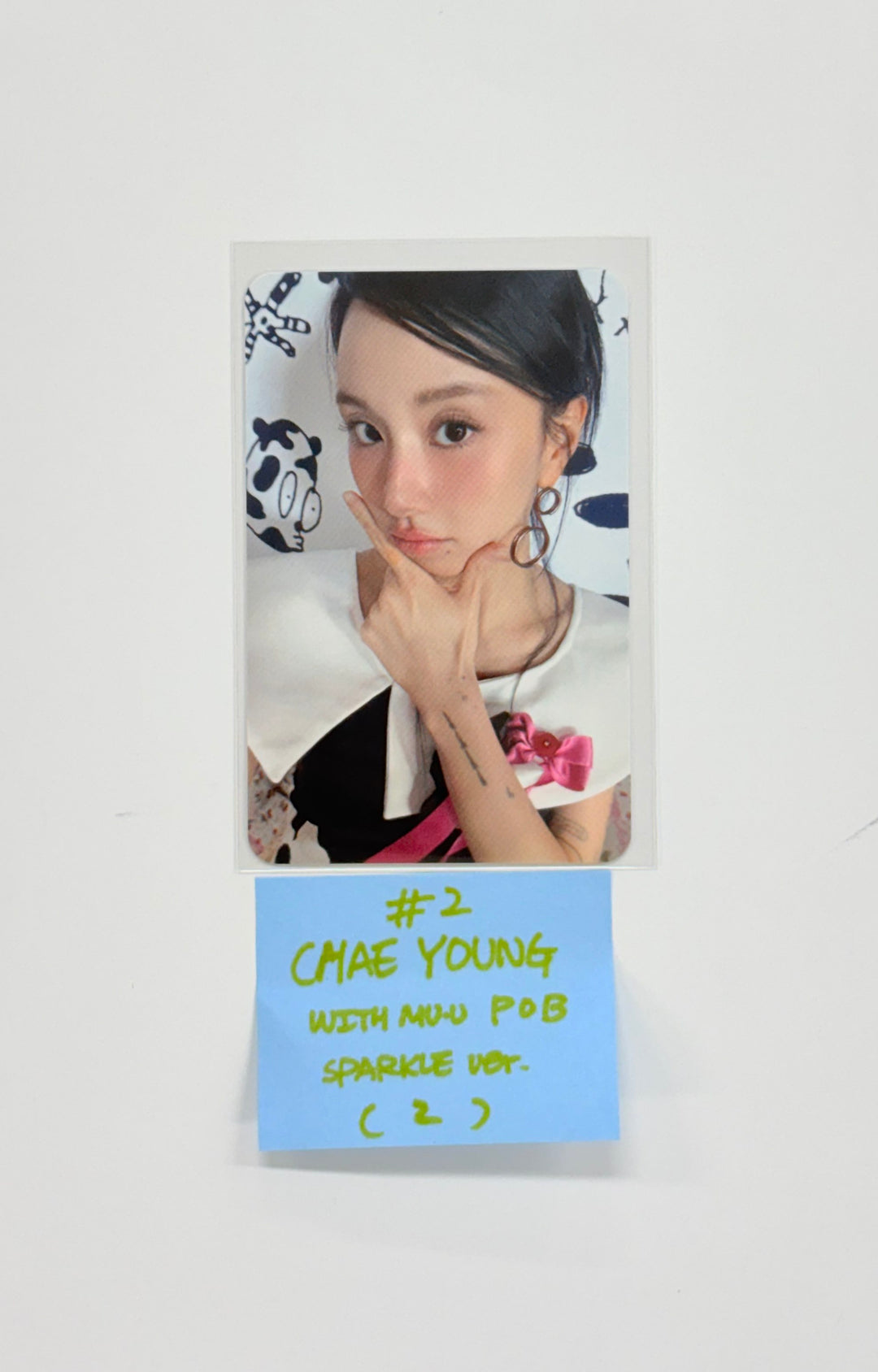 CHAEYOUNG (of Twice) "LIL FANTASY"- Withmuu Pre-Order Benefit Photocard (Sparkle ver.) [25.9.17]