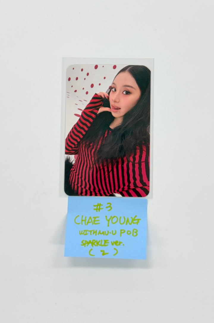 CHAEYOUNG (of Twice) "LIL FANTASY"- Withmuu Pre-Order Benefit Photocard (Sparkle ver.) [25.9.17]