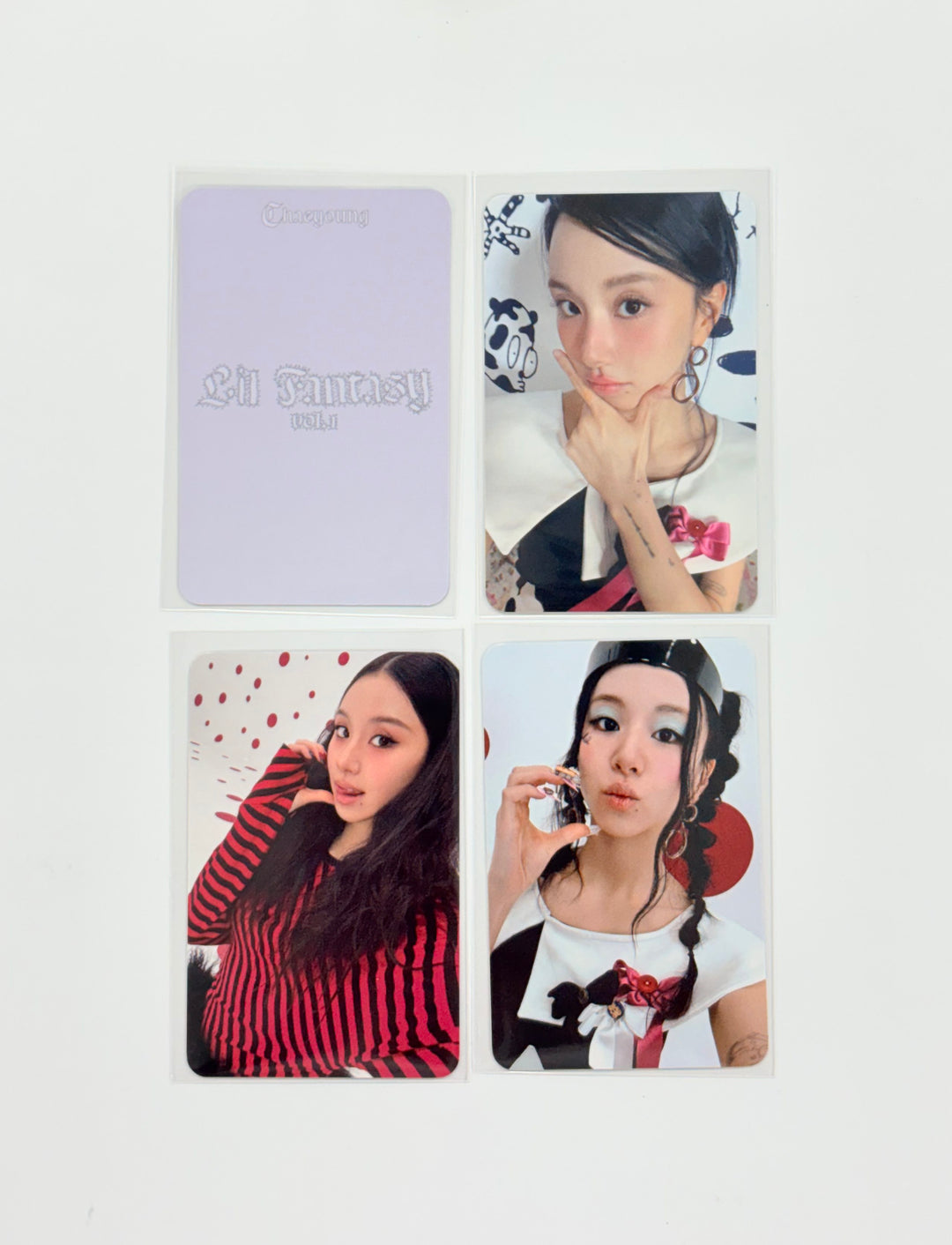 CHAEYOUNG (of Twice) "LIL FANTASY"- Withmuu Pre-Order Benefit Photocard (Sparkle ver.) [25.9.17]