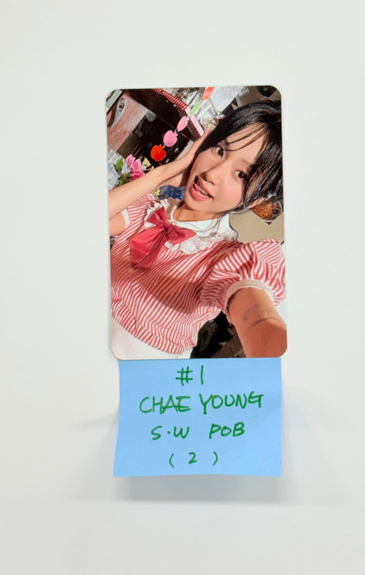 CHAEYOUNG (of Twice) "LIL FANTASY"- Soundwave Pre-Order Benefit Photocard [25.9.17]