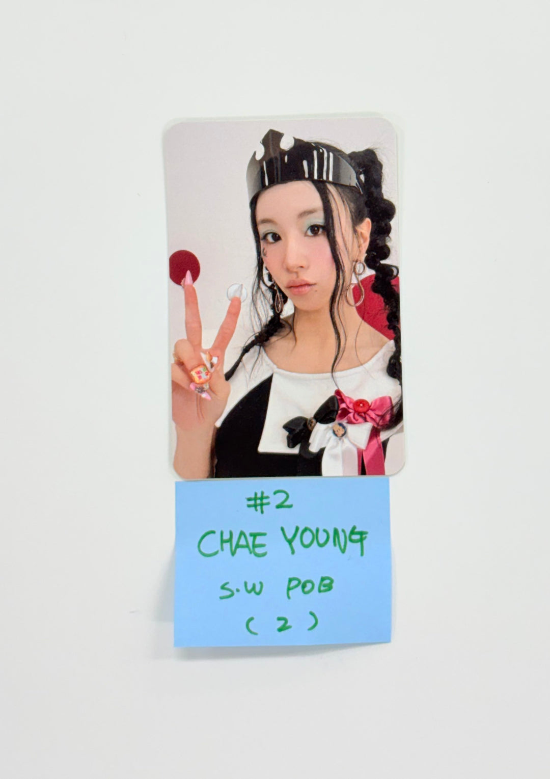 CHAEYOUNG (of Twice) "LIL FANTASY"- Soundwave Pre-Order Benefit Photocard [25.9.17]