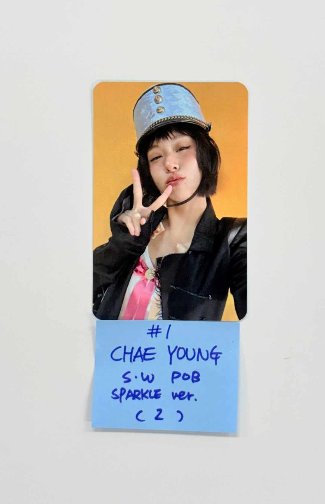CHAEYOUNG (of Twice) "LIL FANTASY"- Soundwave Pre-Order Benefit Photocard (Sparkle ver.) [25.9.17]