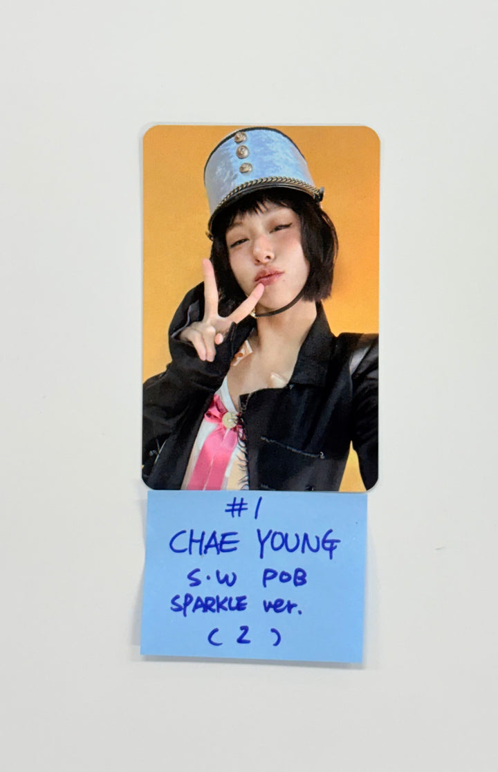 CHAEYOUNG (of Twice) "LIL FANTASY"- Soundwave Pre-Order Benefit Photocard (Sparkle ver.) [25.9.17]