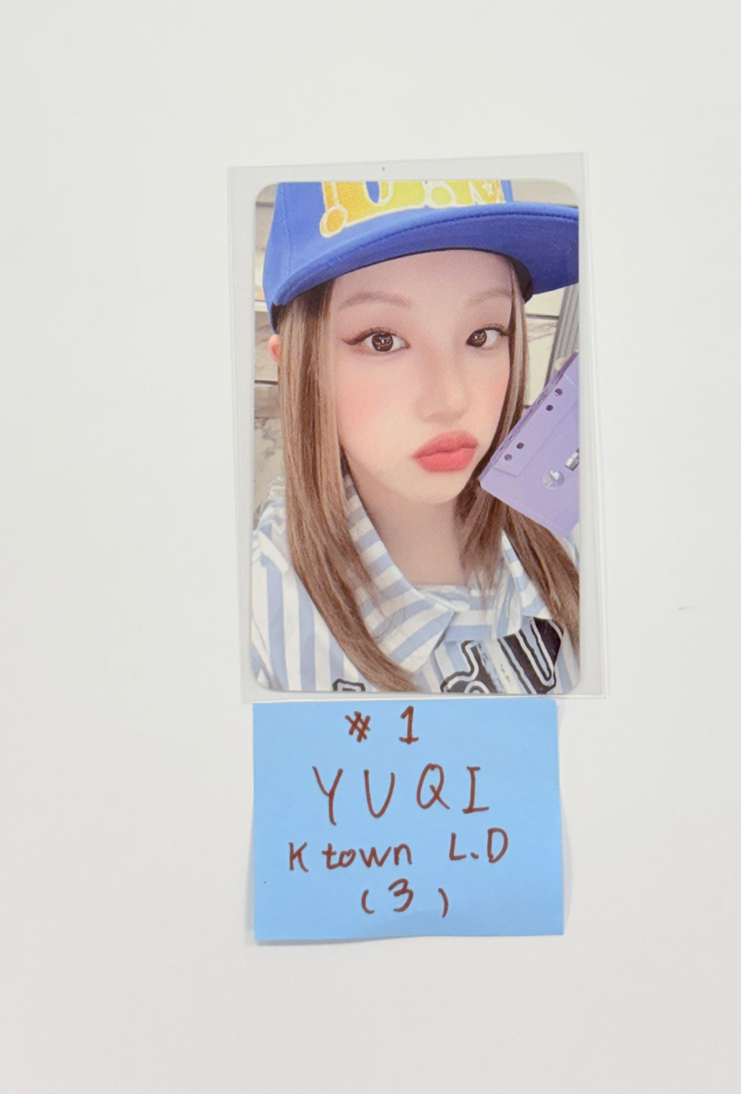 YUQI "Motivation" - Ktown4U Lucky Draw Event Photocard [25.9.17]