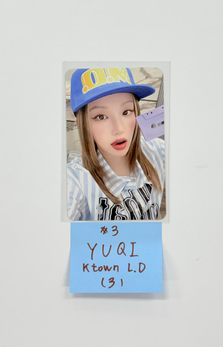 YUQI "Motivation" - Ktown4U Lucky Draw Event Photocard [25.9.17]