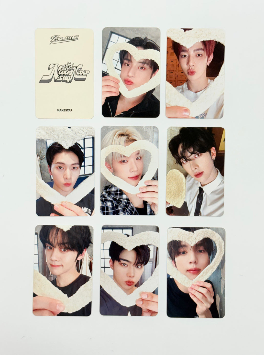 ZEROBASEONE 1st FULL "NEVER SAY NEVER" - Makestar Pre-Order Benefit Photocard (Photobook ver.) [25.9.17]