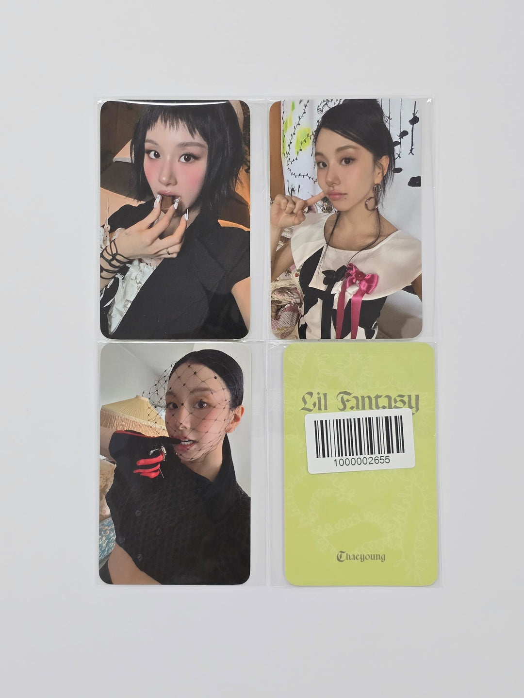CHAEYOUNG (of Twice) "LIL FANTASY"- FANS Shop Pre-Order Benefit Photocard [25.9.18]