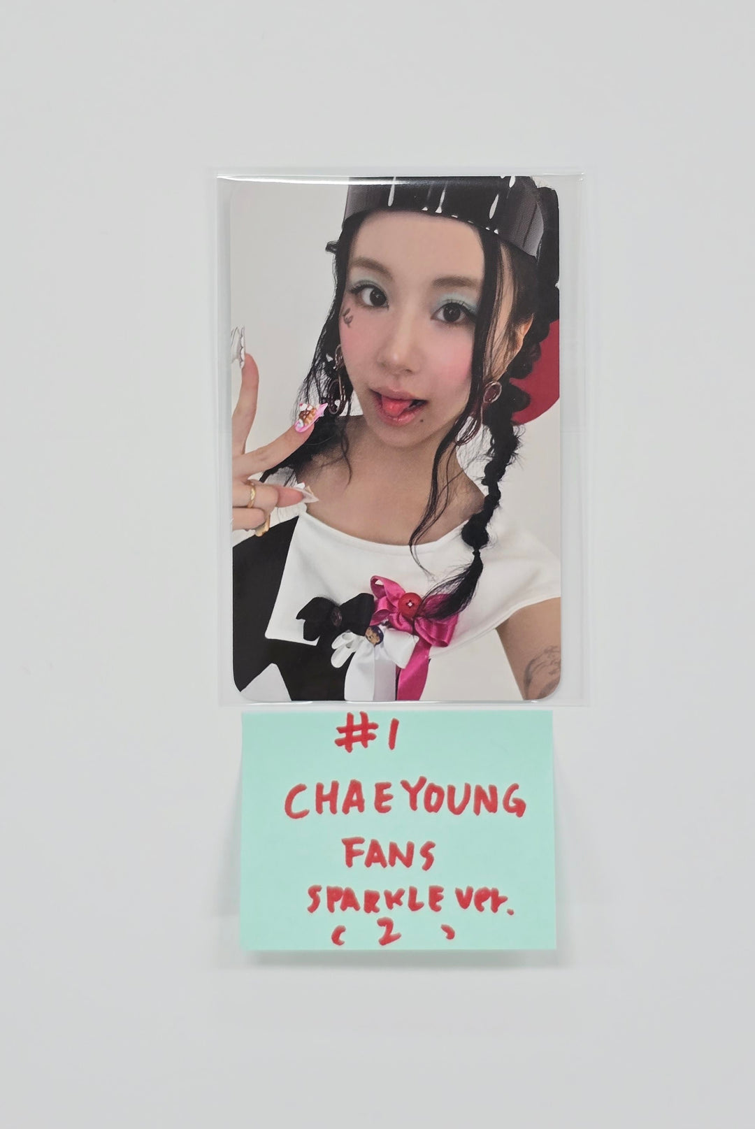 CHAEYOUNG (of Twice) "LIL FANTASY"- FANS Shop Pre-Order Benefit Photocard (Sparkle ver.) [25.9.18]