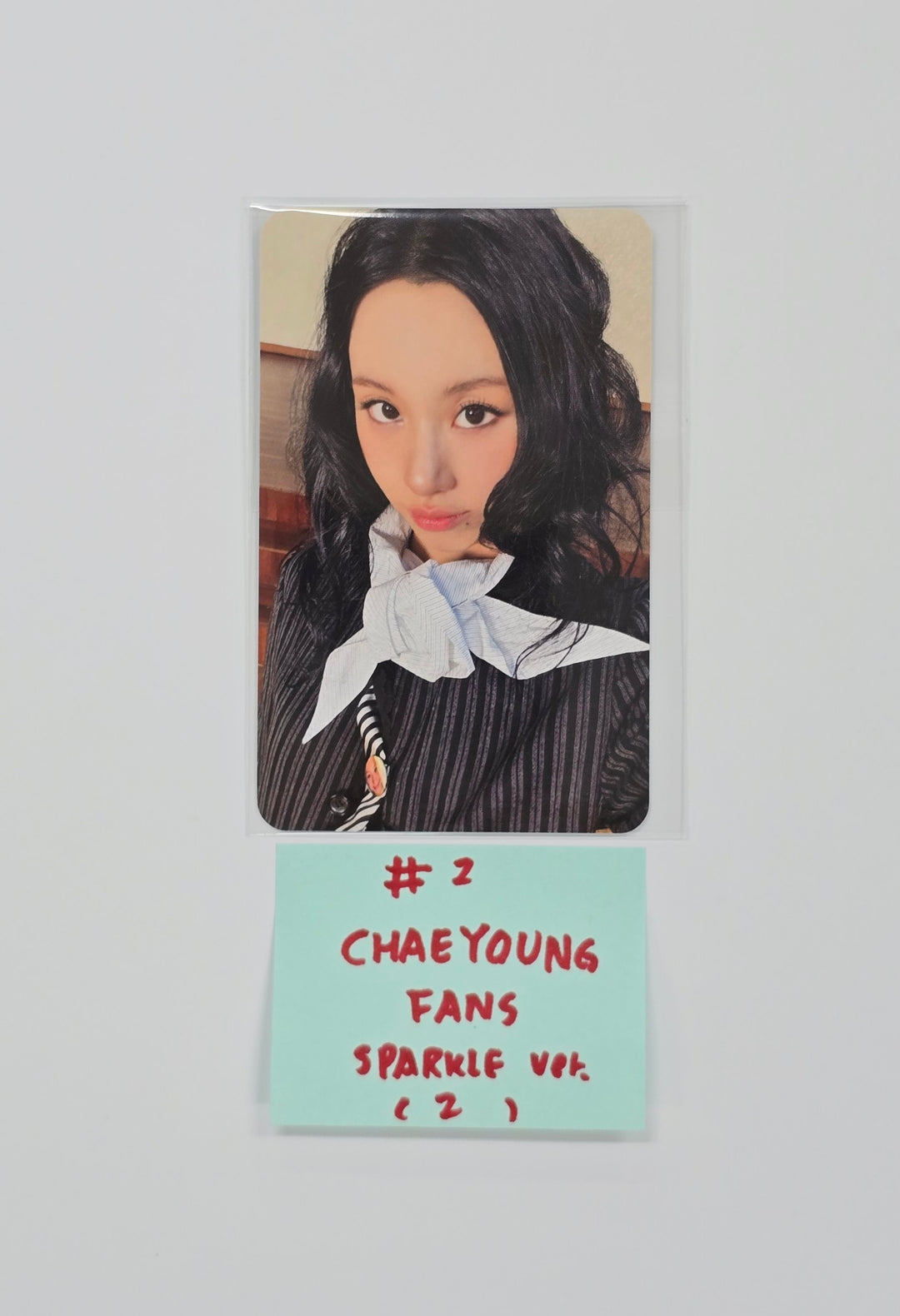 CHAEYOUNG (of Twice) "LIL FANTASY"- FANS Shop Pre-Order Benefit Photocard (Sparkle ver.) [25.9.18]