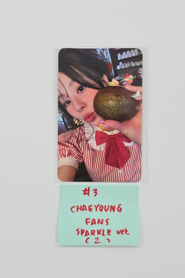 CHAEYOUNG (of Twice) "LIL FANTASY"- FANS Shop Pre-Order Benefit Photocard (Sparkle ver.) [25.9.18]