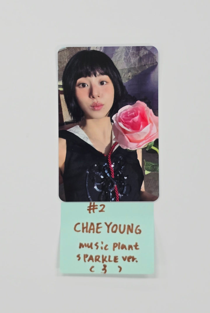 CHAEYOUNG (of Twice) "LIL FANTASY"- Music Plant Pre-Order Benefit Photocard (Sparkle ver.) [25.9.18]