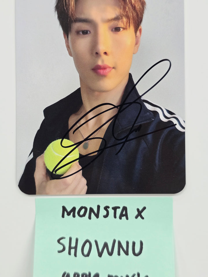 SHOWNU (of MONSTA X) "THE X" - Apple Music Fansign Event Winner Photocard [25.9.18]