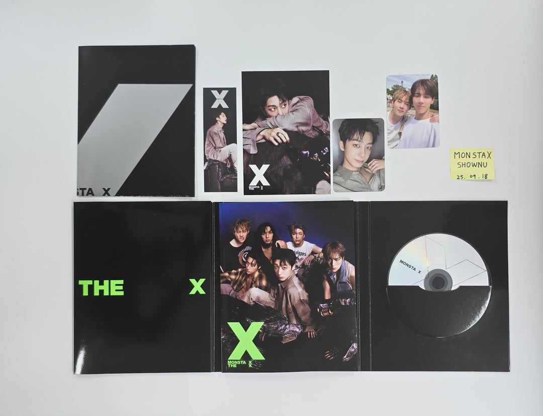 SHOWNU (of MONSTA X) "THE X" - Hand Autograhped(Signed) Album [25.9.18]