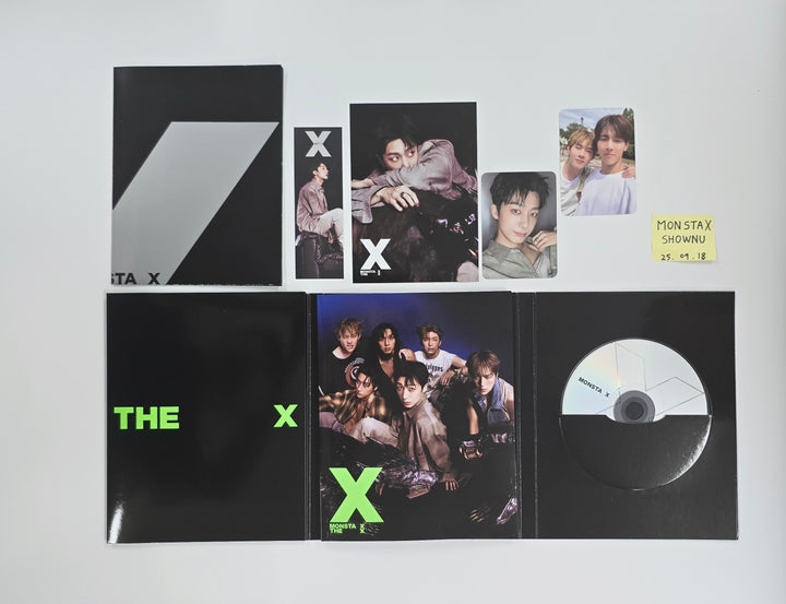 SHOWNU (of MONSTA X) "THE X" - Hand Autograhped(Signed) Album [25.9.18]