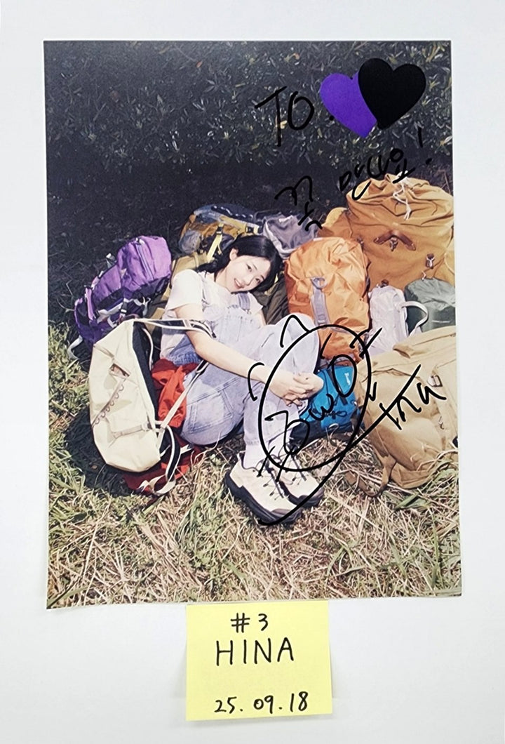 QWER "IN A MILLION NOISES, I'LL BE YOUR HARMONY" - A Cut Page From Fansign Event Album [25.9.18]