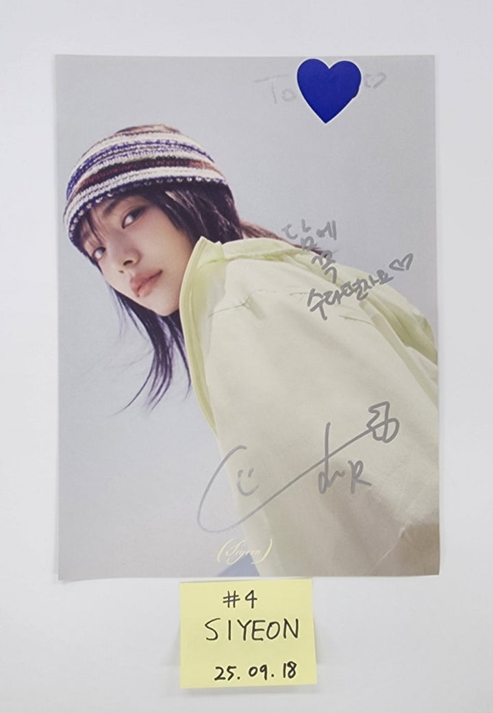 QWER "IN A MILLION NOISES, I'LL BE YOUR HARMONY" - A Cut Page From Fansign Event Album [25.9.18]