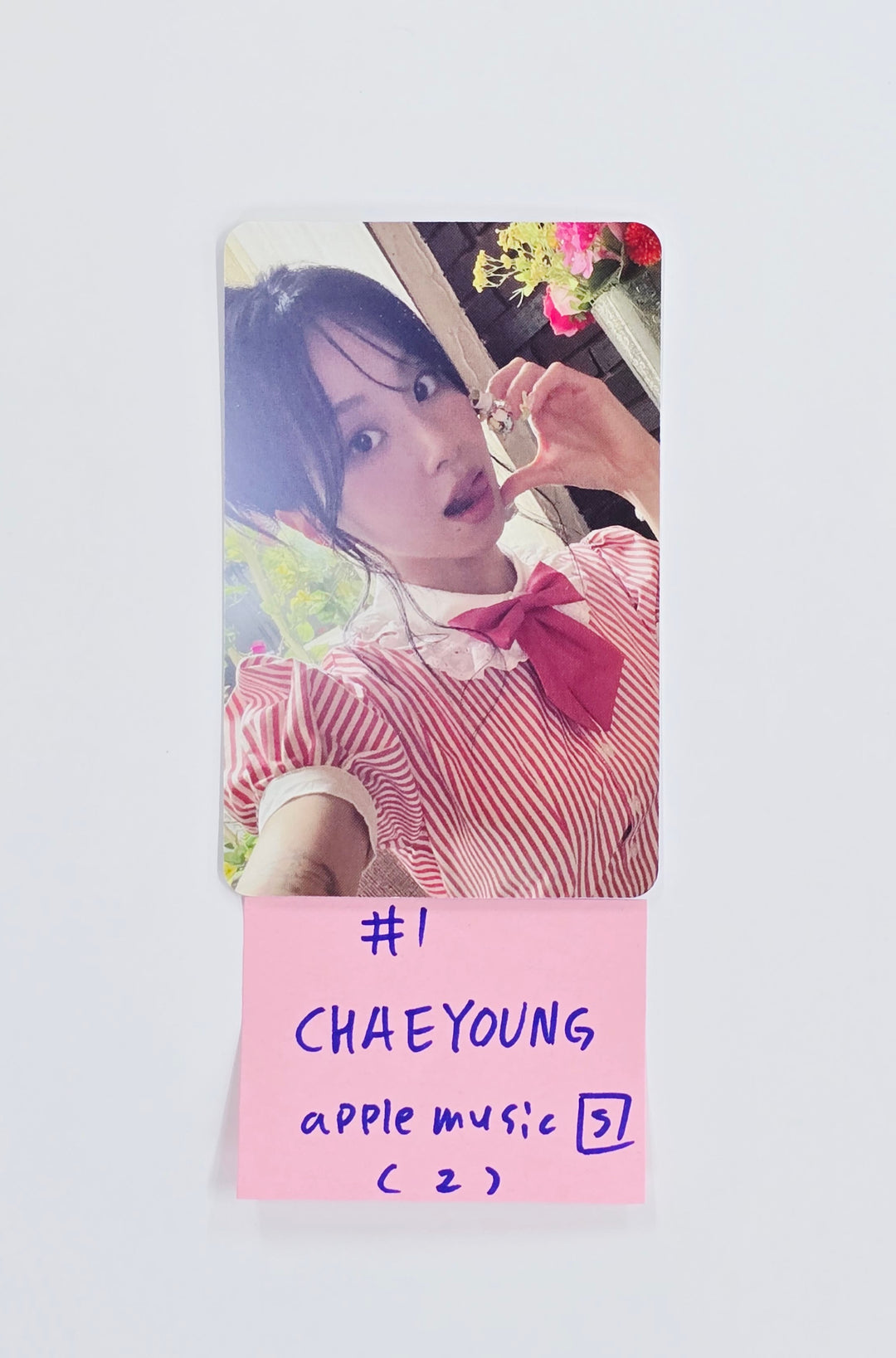 CHAEYOUNG (of Twice) "LIL FANTASY vel.1"- Apple Music Pre-Order Benefit Photocard (Sparkle ver.) [25.9.19]