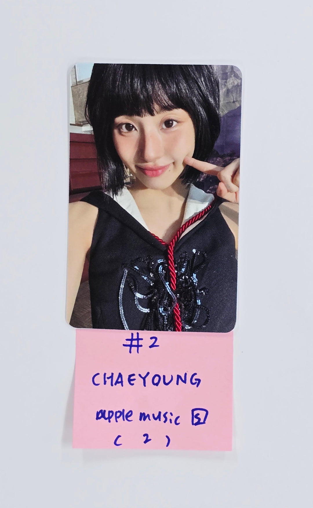 CHAEYOUNG (of Twice) "LIL FANTASY vel.1"- Apple Music Pre-Order Benefit Photocard (Sparkle ver.) [25.9.19]