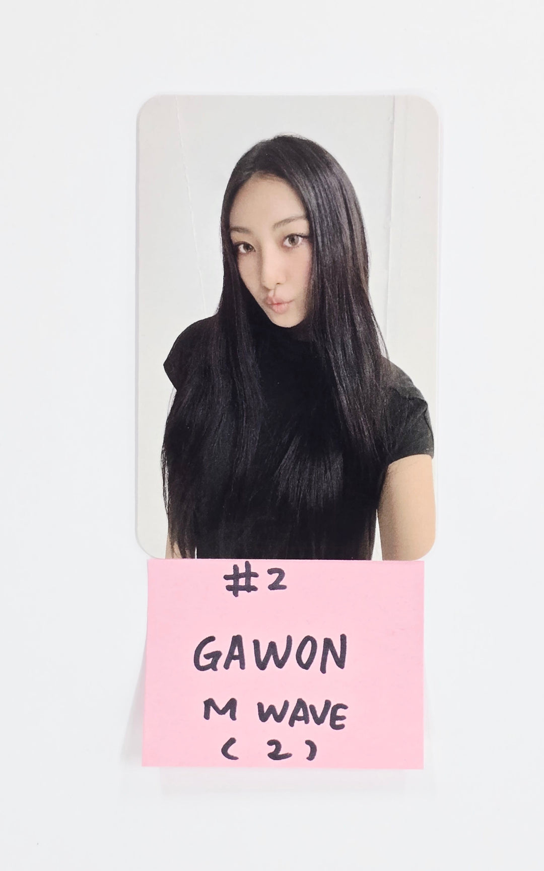 MEOVV 1st EP "MY EYES OPEN VVIDE’" - MWAVE Signing Album Event Photocard  [25.9.19]