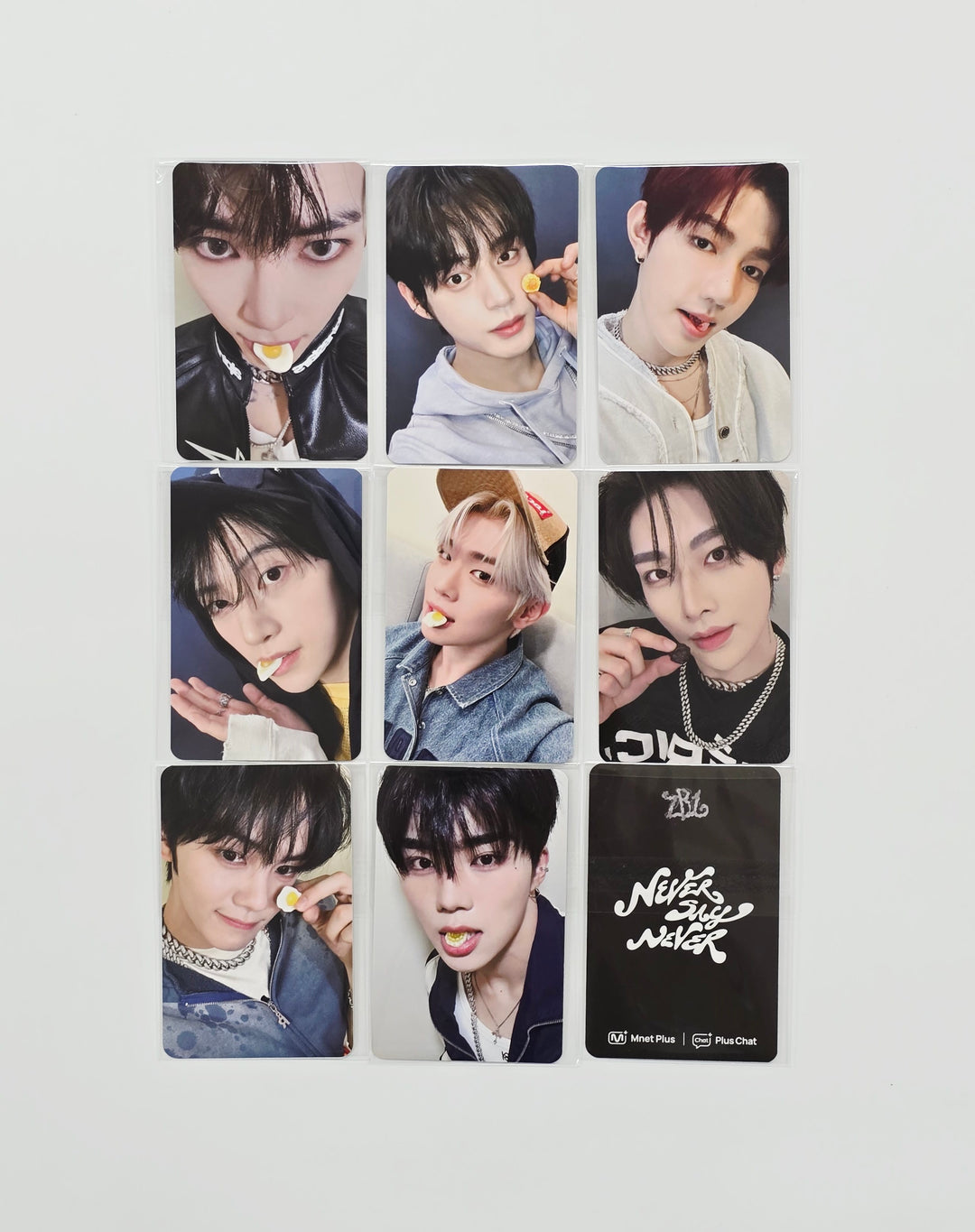 ZEROBASEONE 1st FULL "NEVER SAY NEVER" - Mnet PLUS Fansign Event Photocard (Digipack ver.) [25.9.19]