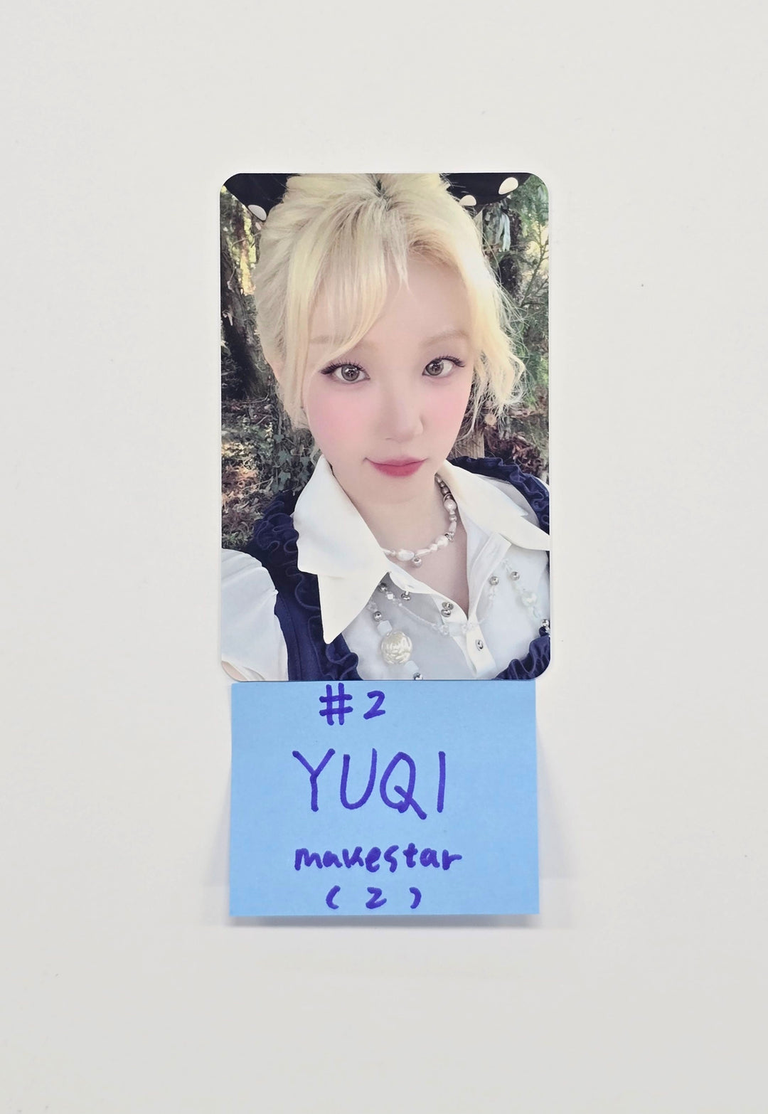 YUQI (of I-dle) "Motivation" - Makestar Pre-Order Benefit Photocard [25.9.22]