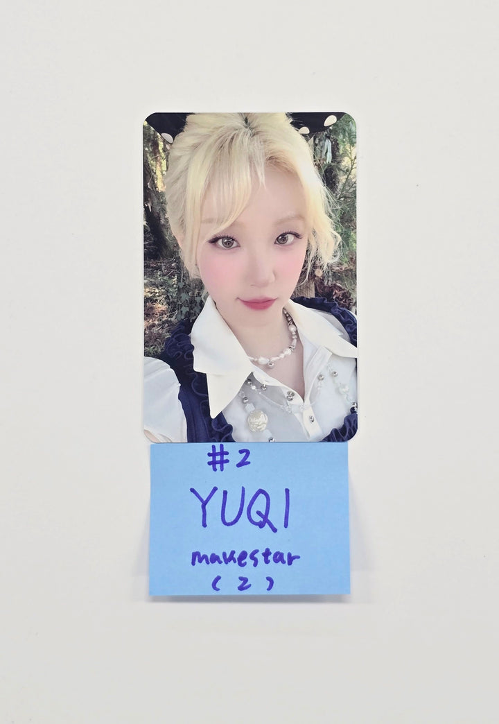 YUQI (of I-dle) "Motivation" - Makestar Pre-Order Benefit Photocard [25.9.22]