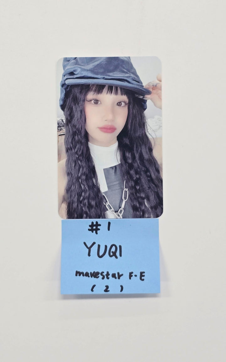 YUQI (of I-dle) "Motivation" - Makestar Fansign Event Photocard [25.9.22]